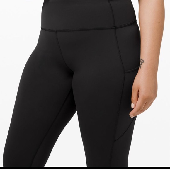 Navy Blue Lululemon Invigorate high rise legging size 2 - Picture 9 of 9